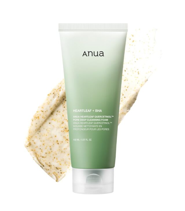 Anua Heartleaf + BHA Quercetinol Deep Cleansing Foam
