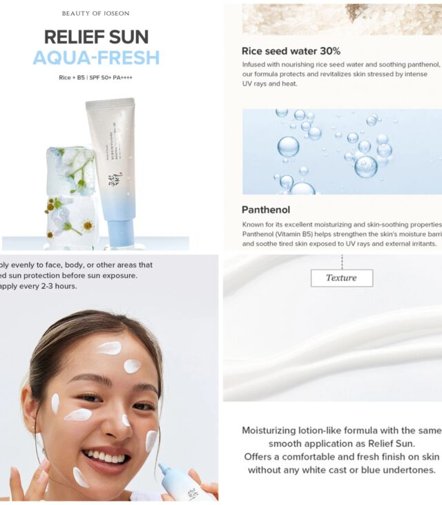 Beauty of Joseon Relief Sun: Aqua Fresh Rice + B5 SPF 50+ PA++++ - Image 3