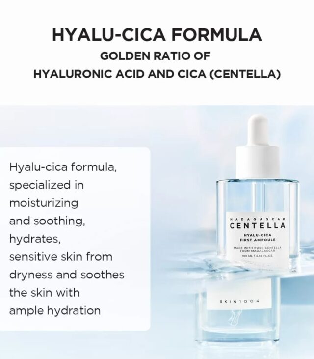 Skin 1004 Made with Pure Centella from Madagascar Hyalu-Cica First Ampoule - Image 2