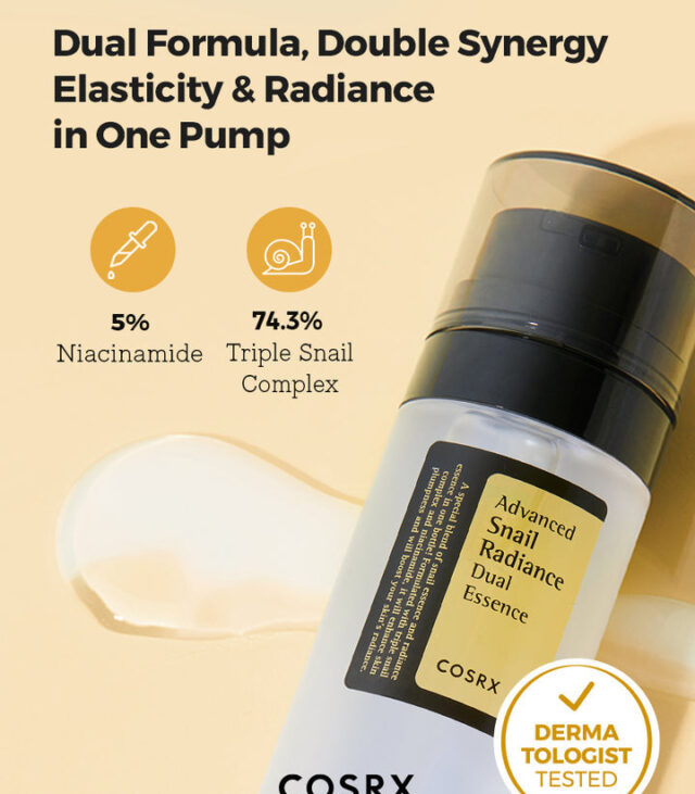 COSRX Advanced Snail Radiance Dual Essence - Image 5