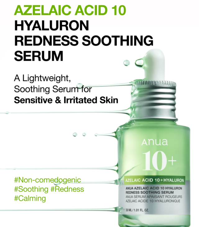 Anua azelaic 10 + Hyaluron Redness Soothing Serum - Image 2