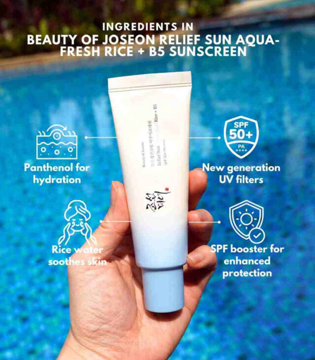 Beauty of Joseon Relief Sun: Aqua Fresh Rice + B5 SPF 50+ PA++++ - Image 2