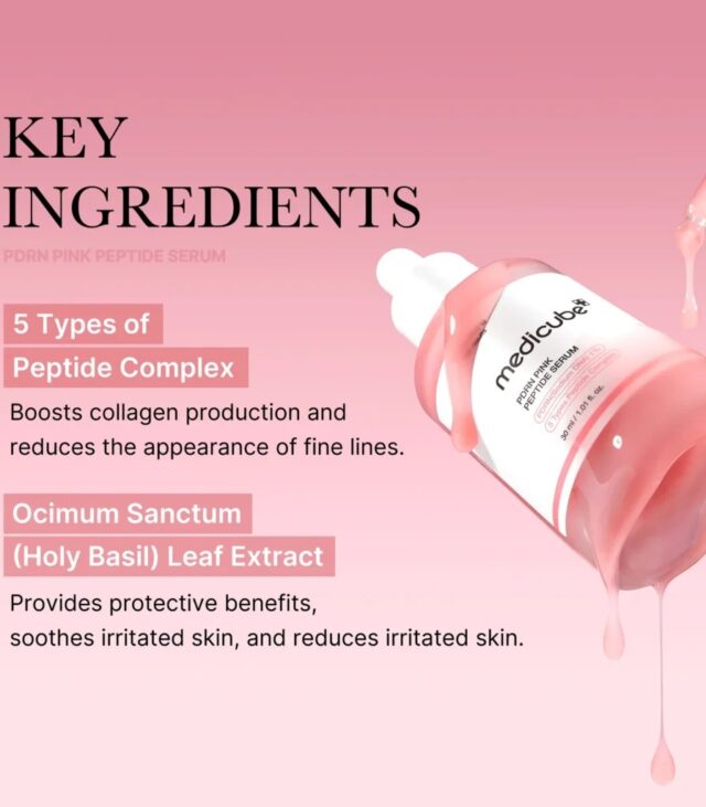 Medicube PDRN Pink Peptide Serum 30ml - Image 3