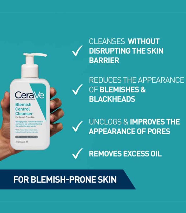 CeraVe Blemish Control Cleanser 236ml - Image 2