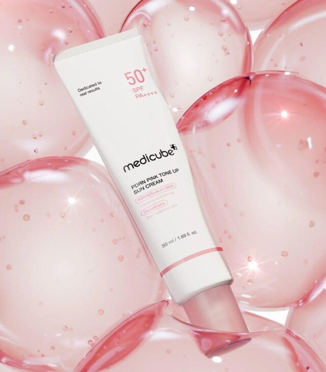 Medicube PDRN Pink Tone Up Sun Cream | Brightening & UV Protection - Image 3