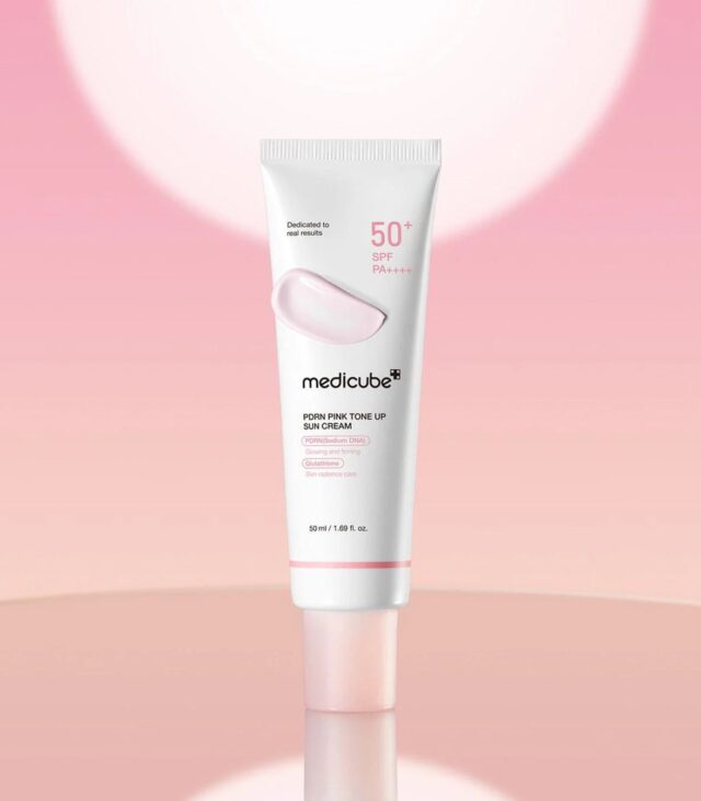Medicube PDRN Pink Tone Up Sun Cream | Brightening & UV Protection - Image 5