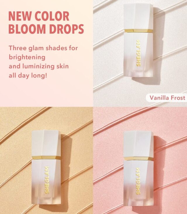 SHEGLAM Glow Bloom Liquid Highlighter - Image 5