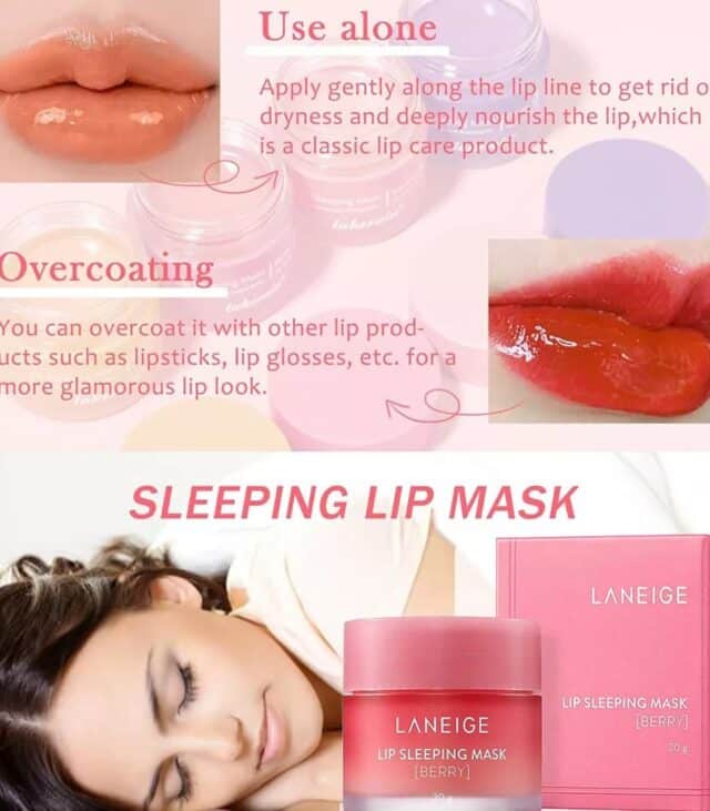 Laneige Lip Sleeping Mask Berry 20g - Image 4