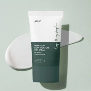 ANUA HEARTLEAF SILKY MOISTURE SUNSCREEN